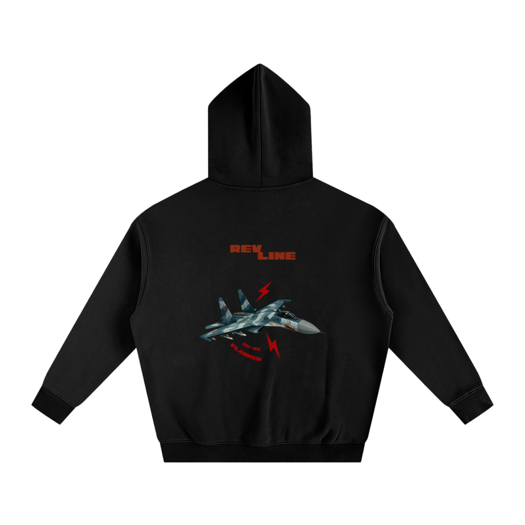‘REVLINE’ SU-35 FLANKER OVERSIZED HOODIE