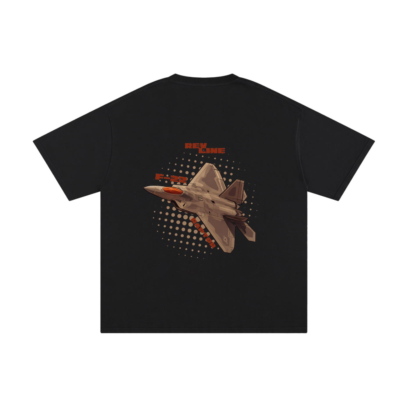‘REVLINE’ F-22 RAPTOR OVERSIZED T-SHIRT
