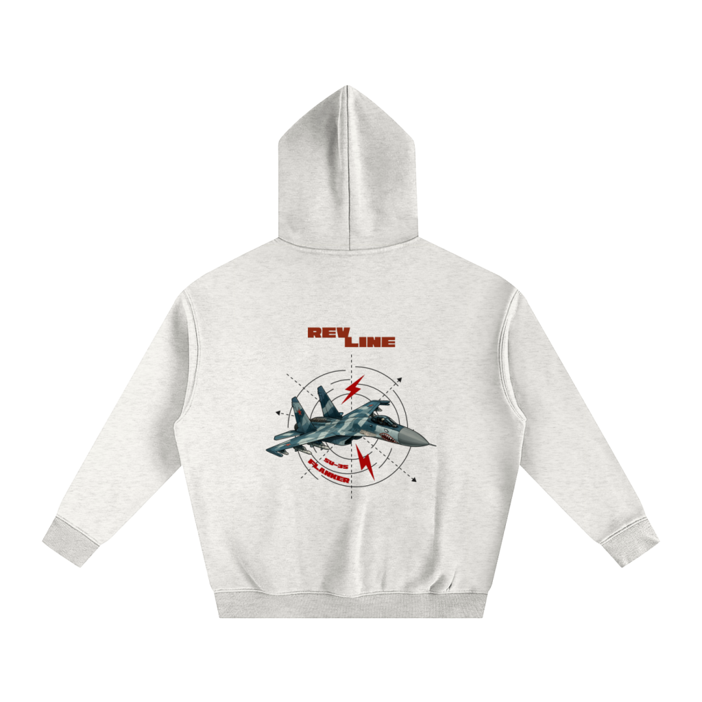 ‘REVLINE’ SU-35 FLANKER OVERSIZED HOODIE