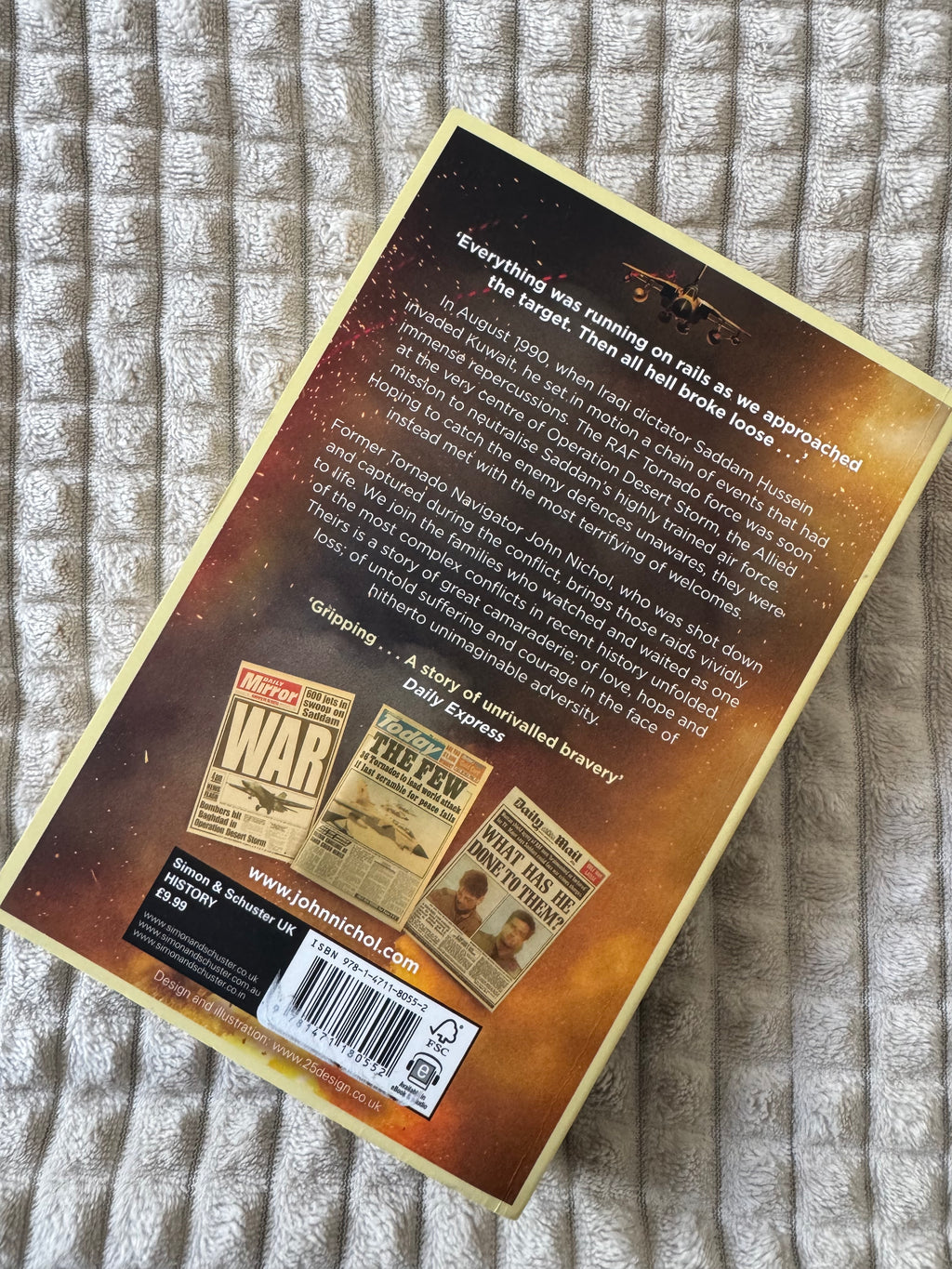 Tornado- In the eye of the storm- John Nichol book