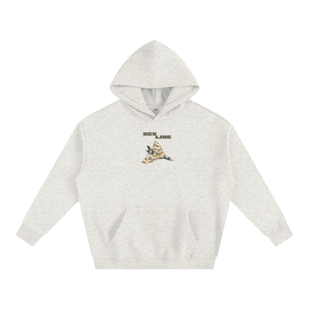 'REVLINE' VULCAN OVERSIZED FLEECED HOODIE