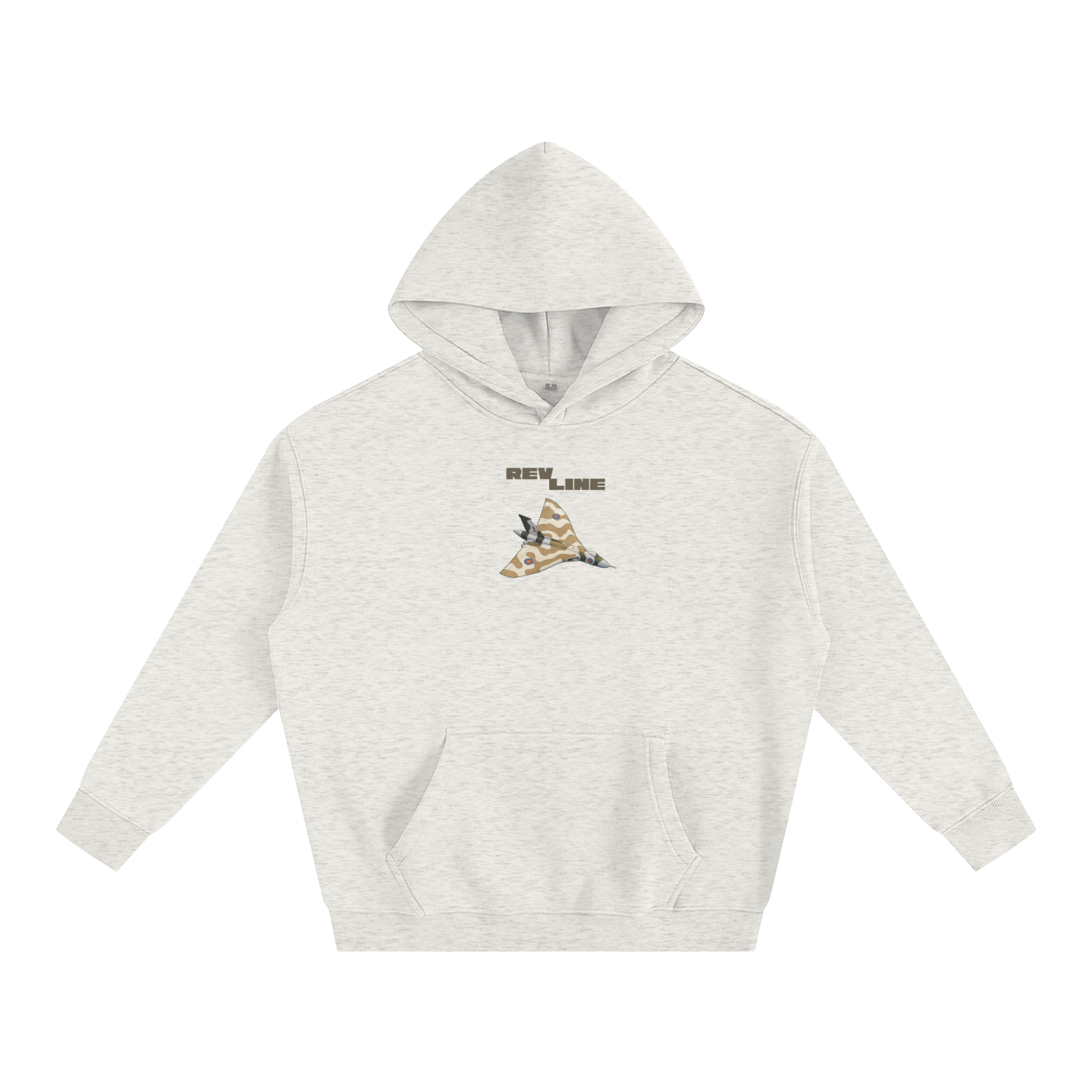 'REVLINE' VULCAN OVERSIZED FLEECED HOODIE