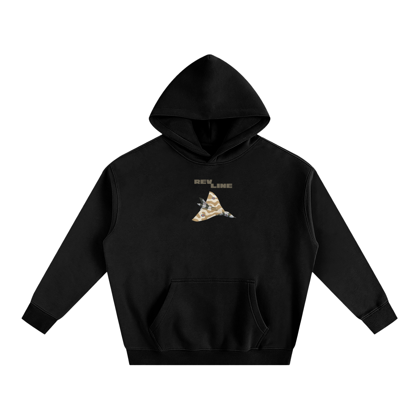 'REVLINE' VULCAN OVERSIZED FLEECED HOODIE